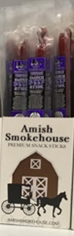 AMISH SMOKEHOUSE TERIYAKI BEEF STICK 21CT. BOX