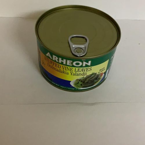 ARHEON STUFFED VINE LEAVES 400GRM CAN.