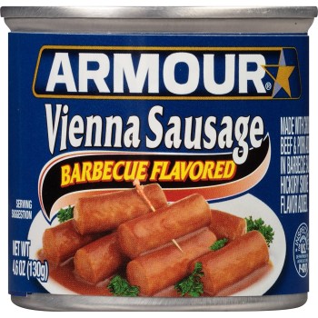 ARMOUR VIENNA BBQ 4.6OZ CAN
