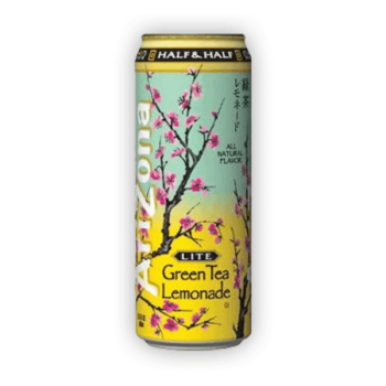 ARIZONA A.P. LITE GREEN TEA LEMONADE 24/23OZ CANS (P.P.$0.99)