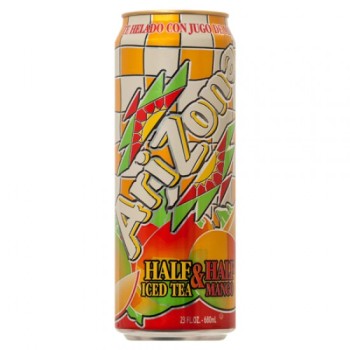 ARIZONA TEA HALF&HALF MANGO 24/23OZ CANS (P.P.$0.99)