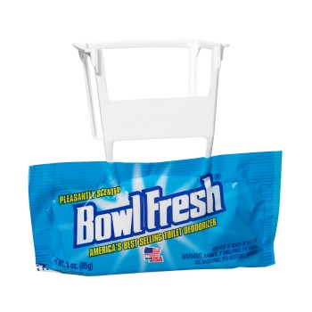BOWLFRESH TOILET BOWL DEODORIZER PLASTIC 3OZ/1CT.