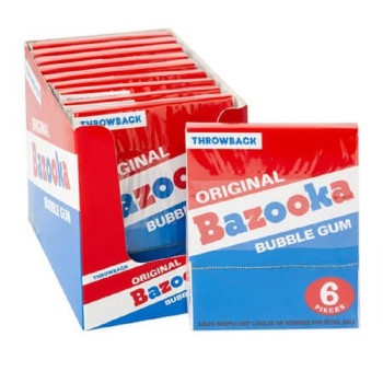 BAZOOKA GUM 12CT. BOX