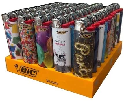 BIC LIGHTERS BIRTHDAY 50CT.