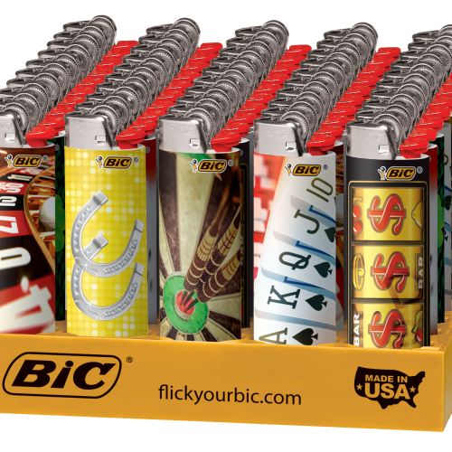 BIC LIGHTERS CASINO 50CT.