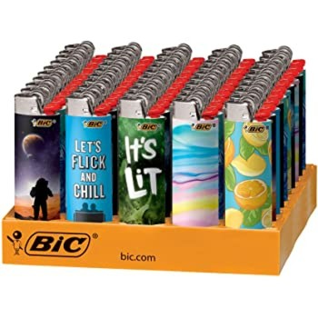 BIC LIGHTERS FAVORITE SERIES 50CT.