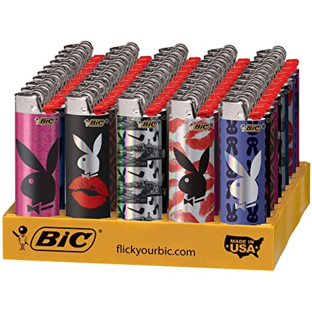 BIC LIGHTERS PLAYBOY 50CT.