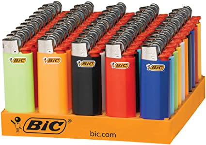 BIC LIGHTERS REGULAR SMALL 50 CT.