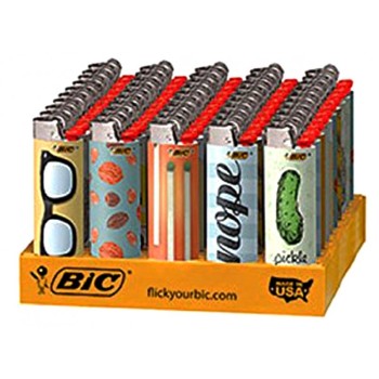 BIC LIGHTERS TRENDSETTER 50CT.