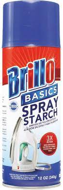 BRILLO SPRAY STARCH 12OZ. CAN