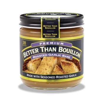 BETTER THEN BOUILLON ROASTED GARLIC BASE 8OZ. JAR.