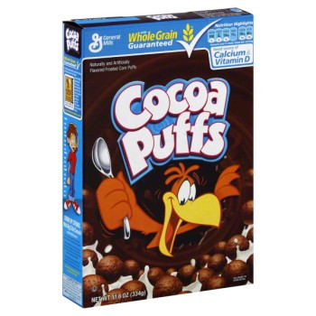 COCOA PUFFS CEREAL 10.4OZ. BOX