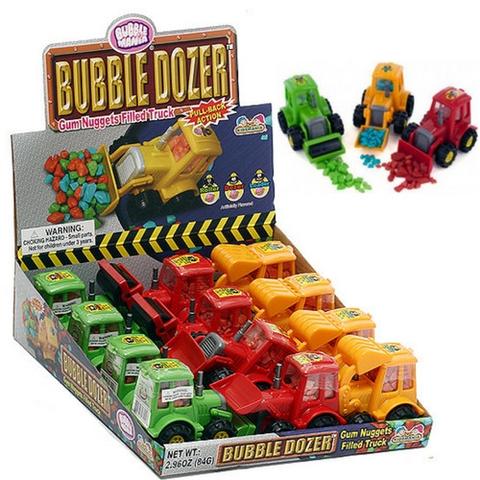 TOY CANDY BUBBLE DOZER 12CT. BOX