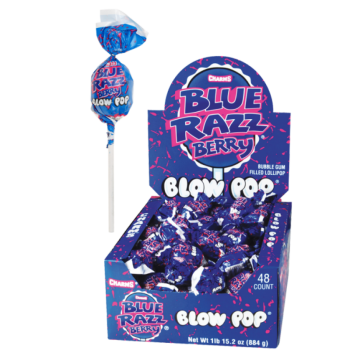 CHARMS BLOW POP BLUE RAZZ 48CT. BOX