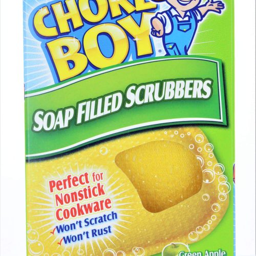 CHORE BOY SOAP FILLED SCRUBBERS  2CT. BOX