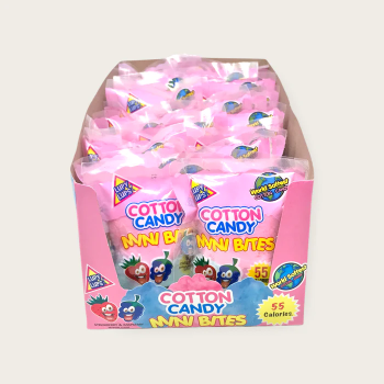 COTTON CANDY MINI BITES 28CT. BOX.