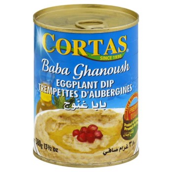 CORTAS EGGPLANT DIP 13.5OZ CAN.