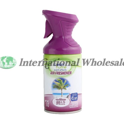 CLEAN HOME AIR FREAHNER W/TRIGGER CRIBBEAN BREEZE 4.5OZ. CAN.