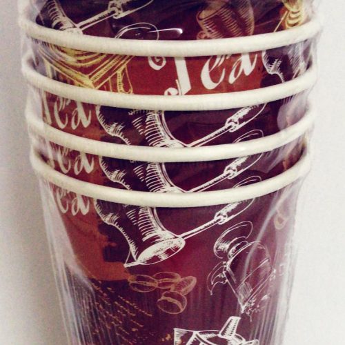 CUPS HOT/COLD W/LIDS 5PK/16OZ.
