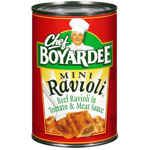 CHEF BOYARDEE MINI RAVIOLI 15OZ. CAN