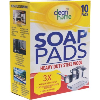 CLEAN HOME SOAP PADS 10PK.