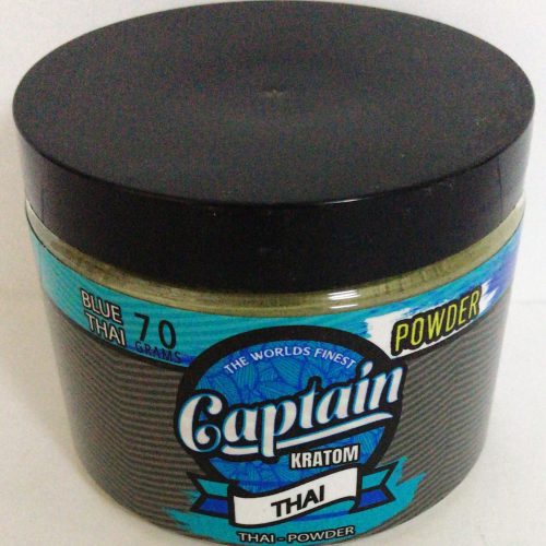 CAPTAIN KRATOM THAI POWDER 70G. JAR.