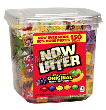 NOW & LATER ORIGINAL MIX 150CT. JAR