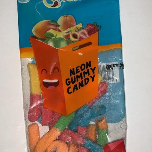 CANDY LICIOUS HALAL SOUR GUMMY WORMS 2FOR$1 12CT