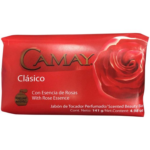 CAMAY BAR SOAP RED ROSE 1PK.