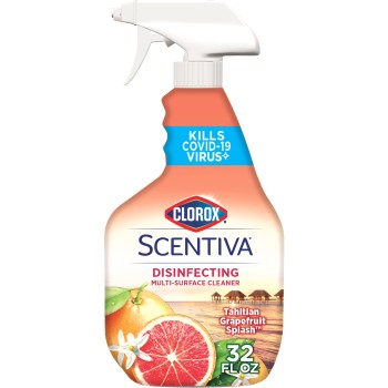 CLOROX SCENTIVA SURFACE CLEANER GRAPEFRUITE 32OZ.