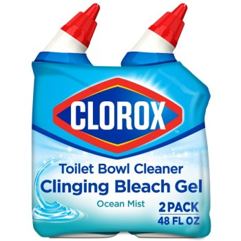 CLOROX TOILET BOWL CLEANER GEL 2/24OZ. BOTTLE