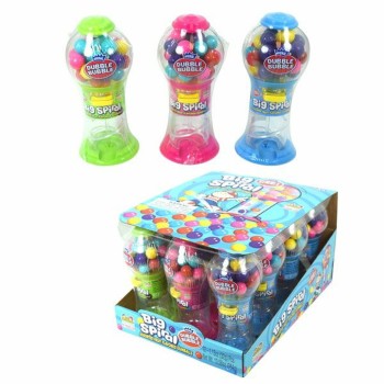TOY CANDY BIG SPIRAL DUBBLE BUBBLE 12CT BOX.