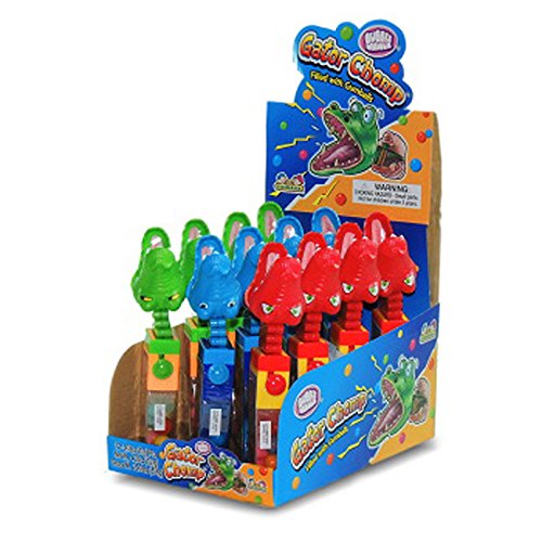 TOY CANDY GATOR CHOMP CANDY 12CT BOX.