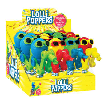 TOY CANDY LOLLI POPPERS 16CT BOX.