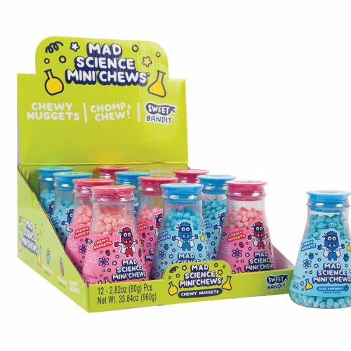 TOY CANDY MAD SCIENCE MINI CHEWS  12CT.