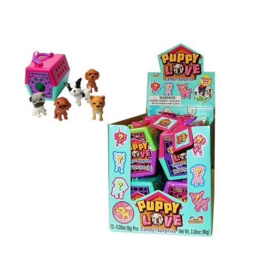 TOY CANDY PUPPY LOVE 12CT BOX.