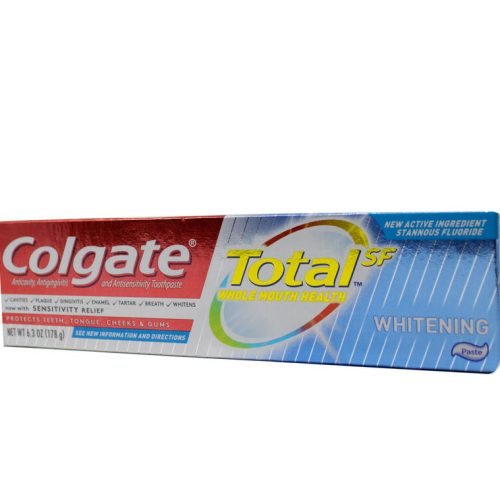 COLGATE TOOTHPASTE TOTAL WHITENING 6OZ.
