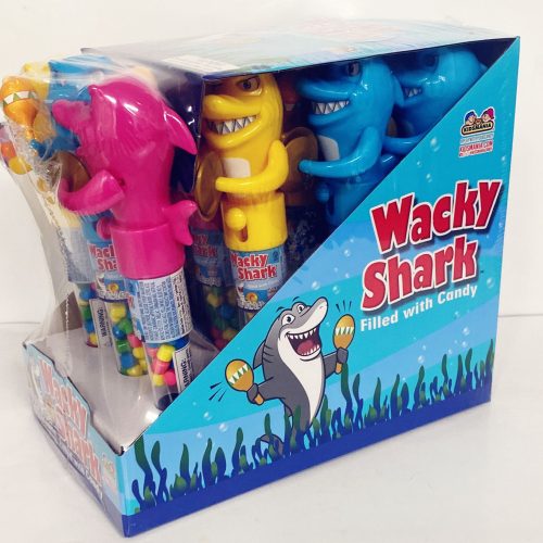 TOY CANDY WACKY SHARK 12CT.