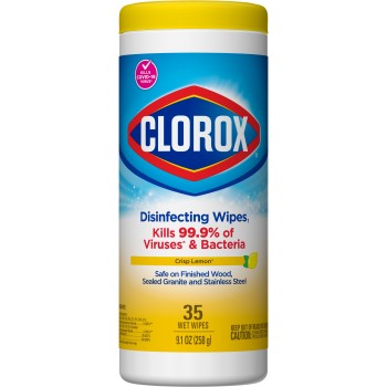 CLOROX WIPES LEMON 35CT.
