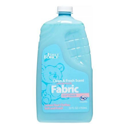 FIRST FORCE LIQUID FABRIC SOFTENER CLEAN AND FRESH 32OZ BOTTLES