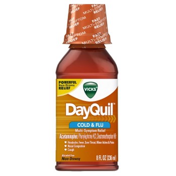 DAYQUIL COLD & FLU 8OZ BOTTLE