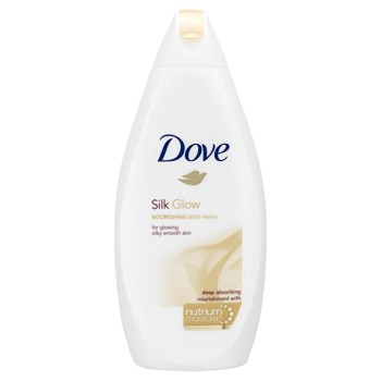 DOVE BODY WASH SILK GLOW 500ML. BTL.