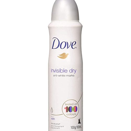DOVE DEOD INVISIBLE SPRAY 150ML. CAN.