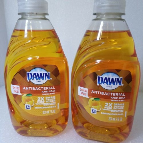 DAWN DISH LIQUID SOAP ANTI-BACTERIAL ORANGE 7OZ. BTL