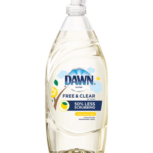 DAWN DISH LIQUID SOAP LEMON 8OZ. BTL