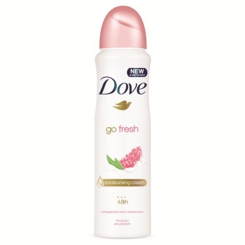 DOVE DEOD POMEGRANATE SPRAY 150ML. CAN