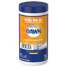 DAWN DISINFECTING WIPES FRESH SPLASH 75CT.