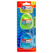 DR. FRESH DENTAL FLOSS 2PK.