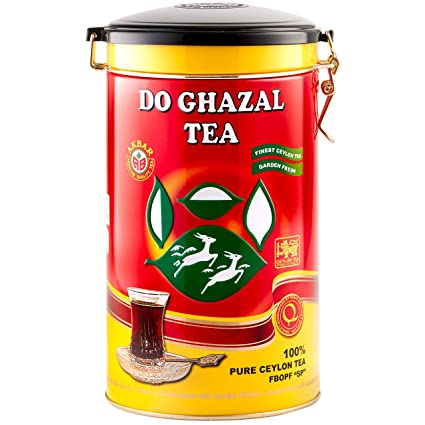 DO GHAZAL RED LOOSE TEA IN TIN 400G.