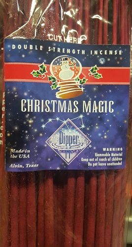 DIPPER INCENSE CHRISTMAS MAGIC 19 BIG STICK 25/50pk.